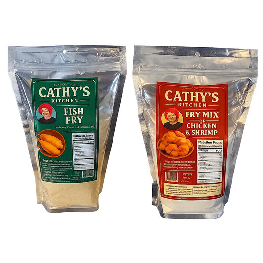 Cathy's Kitchen Fish Fry & Fry Mix Combo (save 10%)